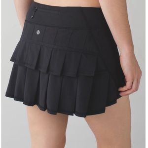 Lululemon Run: Pace Setter Pleated Tennis Skirt Skort Size 6